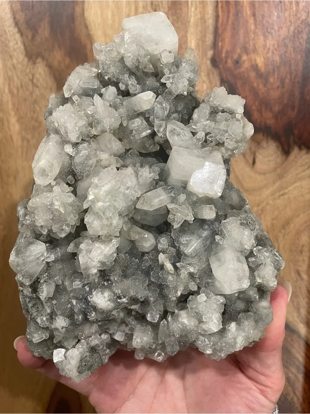 ✨ CLEARANCE ✨ large zeolite apophylite chalcedony from India